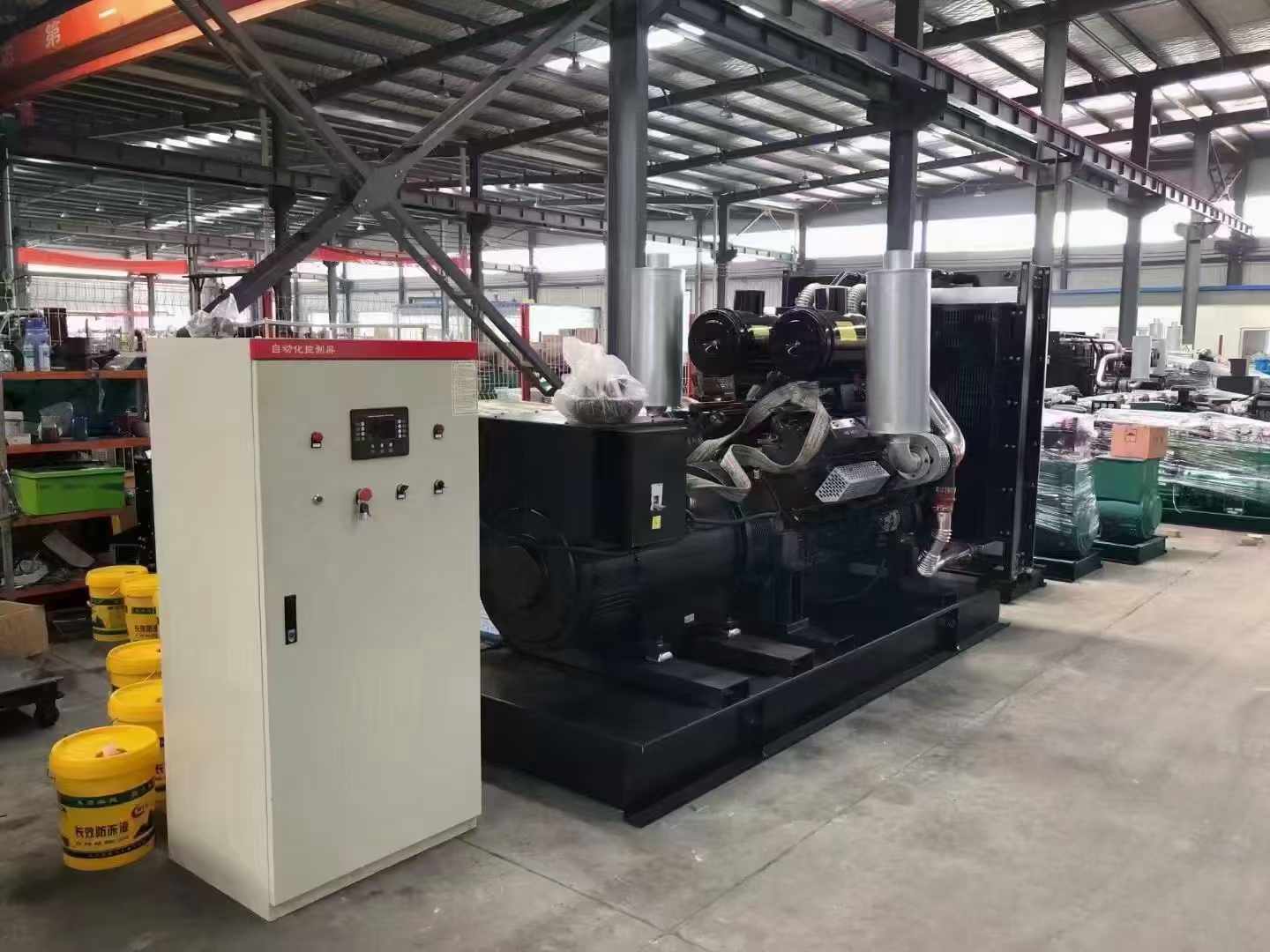 龙岩柴油发电机组负载测试时，若出现异常运行状态应如何处理？